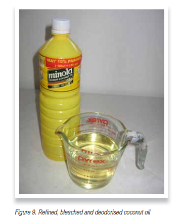 Refined coconut oil